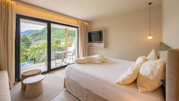 Habitación doble superior, no fumadores, vistas al jardín | Vistas desde la habitación