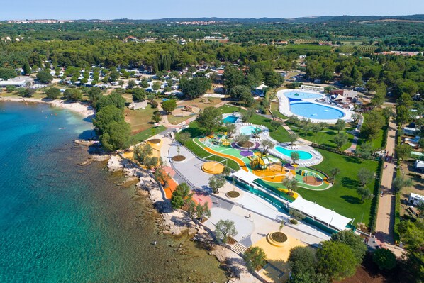 Aerial view - Maistra Camping Polari Mobile homes   (Rovinj)