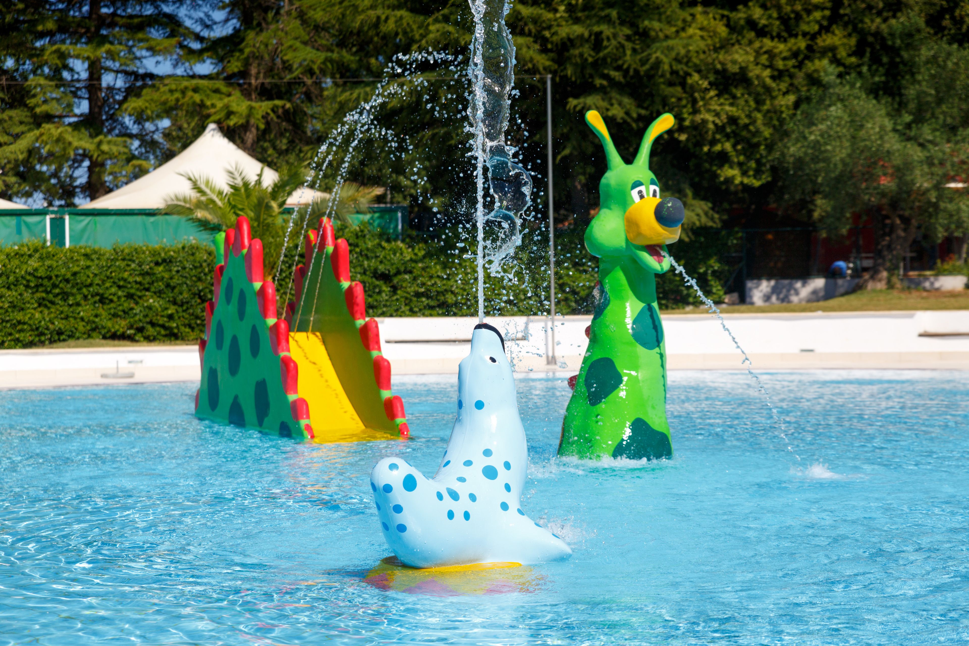 Seasonal outdoor pool