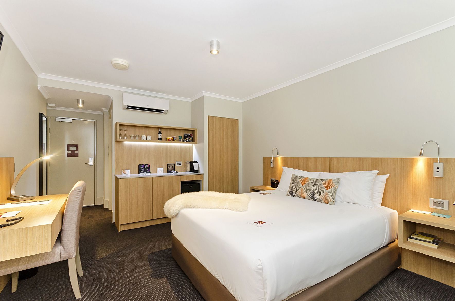 Premium bedding, pillow-top beds, minibar, in-room safe