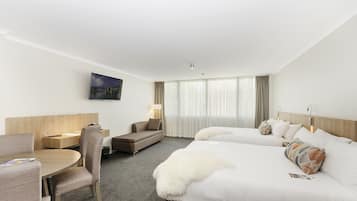 Standard Room, 2 Queen Beds, Non Smoking | Premium bedding, pillowtop beds, minibar, in-room safe