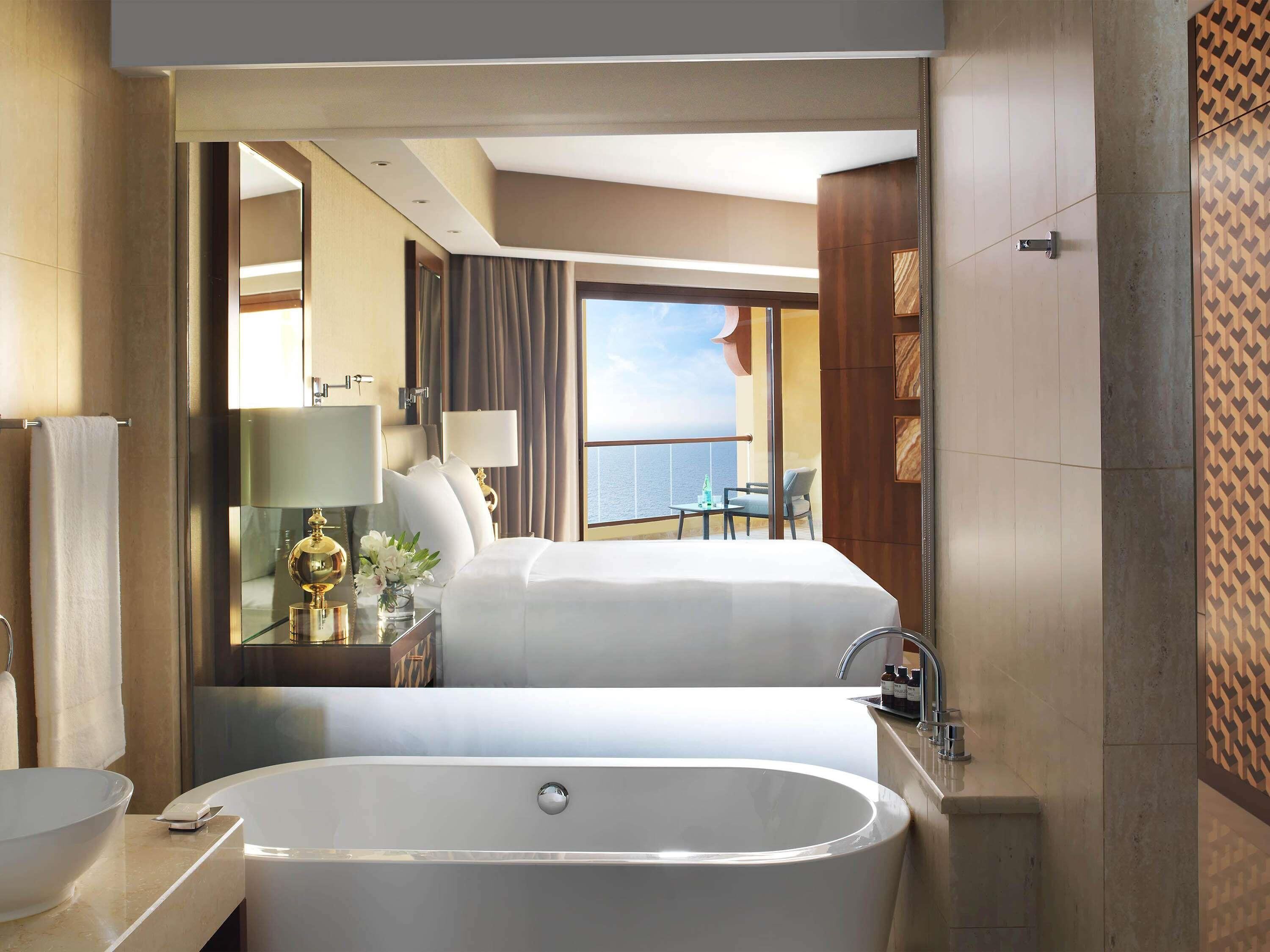 Draps en coton égyptien, literie de qualité supérieure, surmatelas