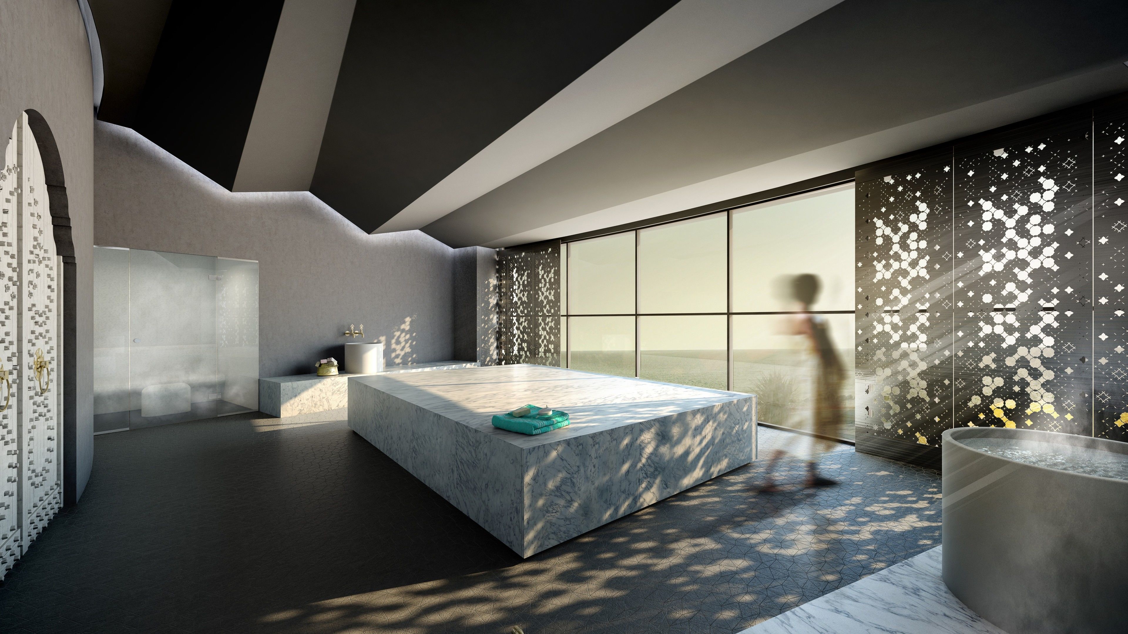 couples treatment room(s), sauna, steam room, turkish bath/hammam