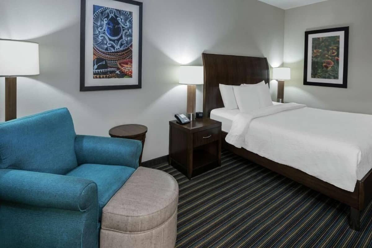Premium bedding, pillow-top beds, in-room safe, desk