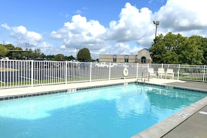 Seasonal outdoor pool