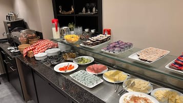 Daily buffet breakfast (EUR 6 per person)