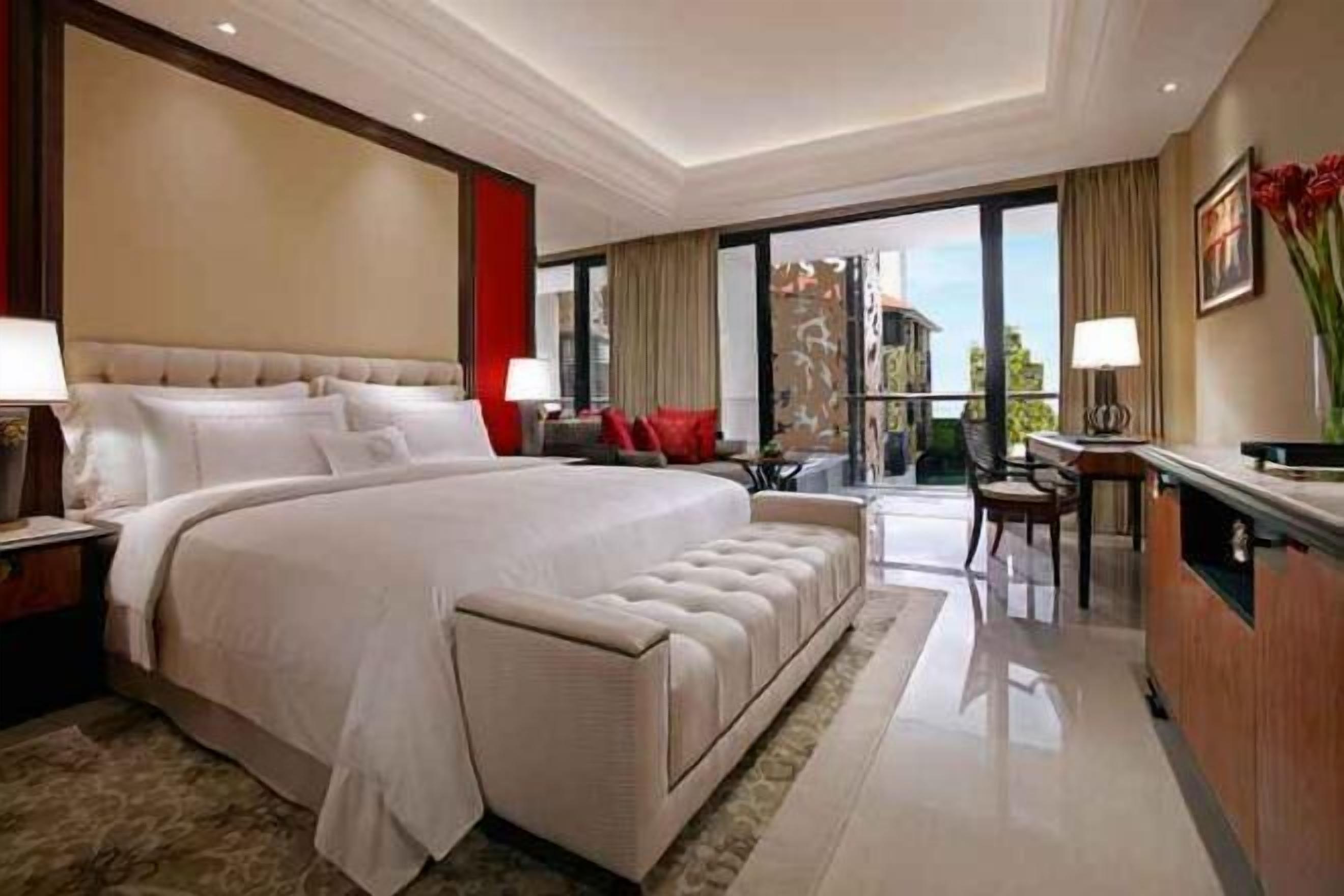 1 Schlafzimmer, hochwertige Bettwaren, Pillowtop-Betten, Minibar