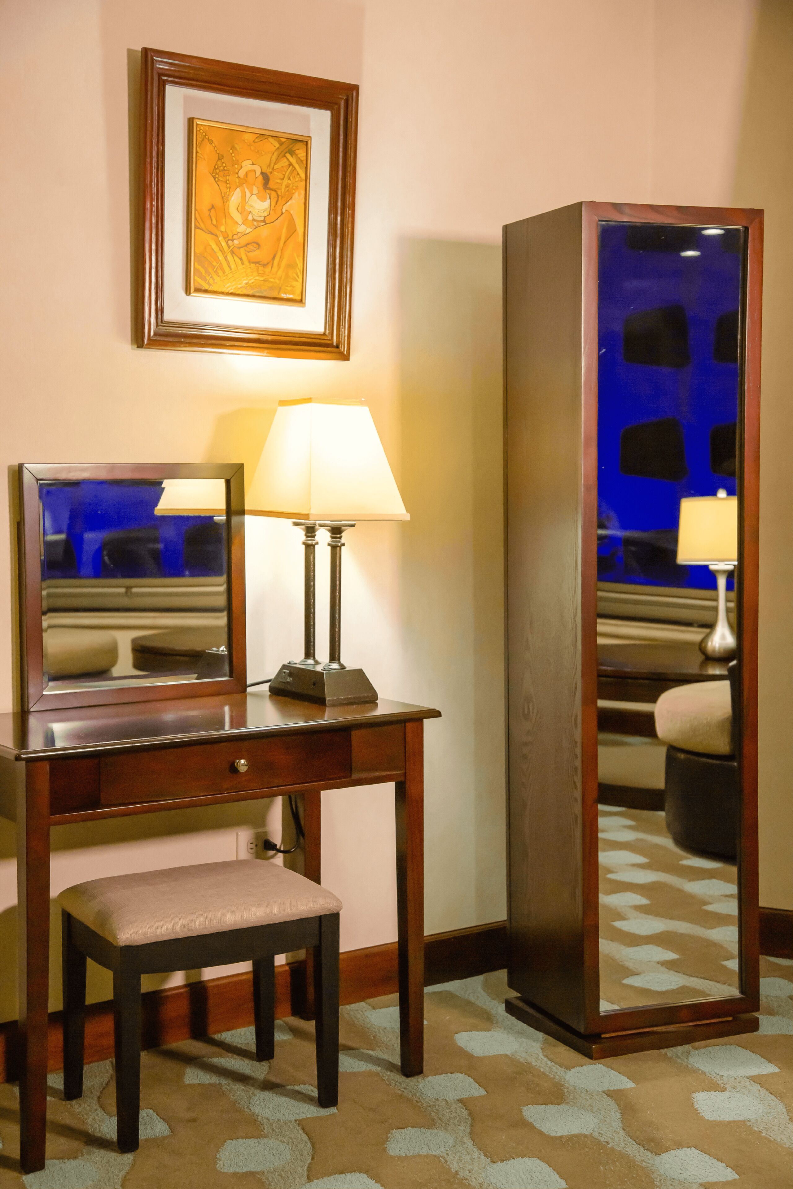 junior suite, 2 queen beds | 1 bedroom, premium bedding, down duvets, minibar