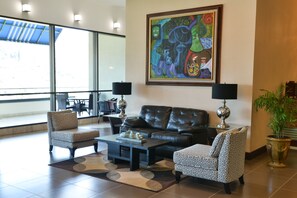 Sitzecke in der Lobby