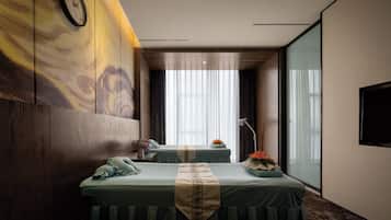 Relax in this stylish room with a large bed, flat-screen TV, and beautiful views through the large window.