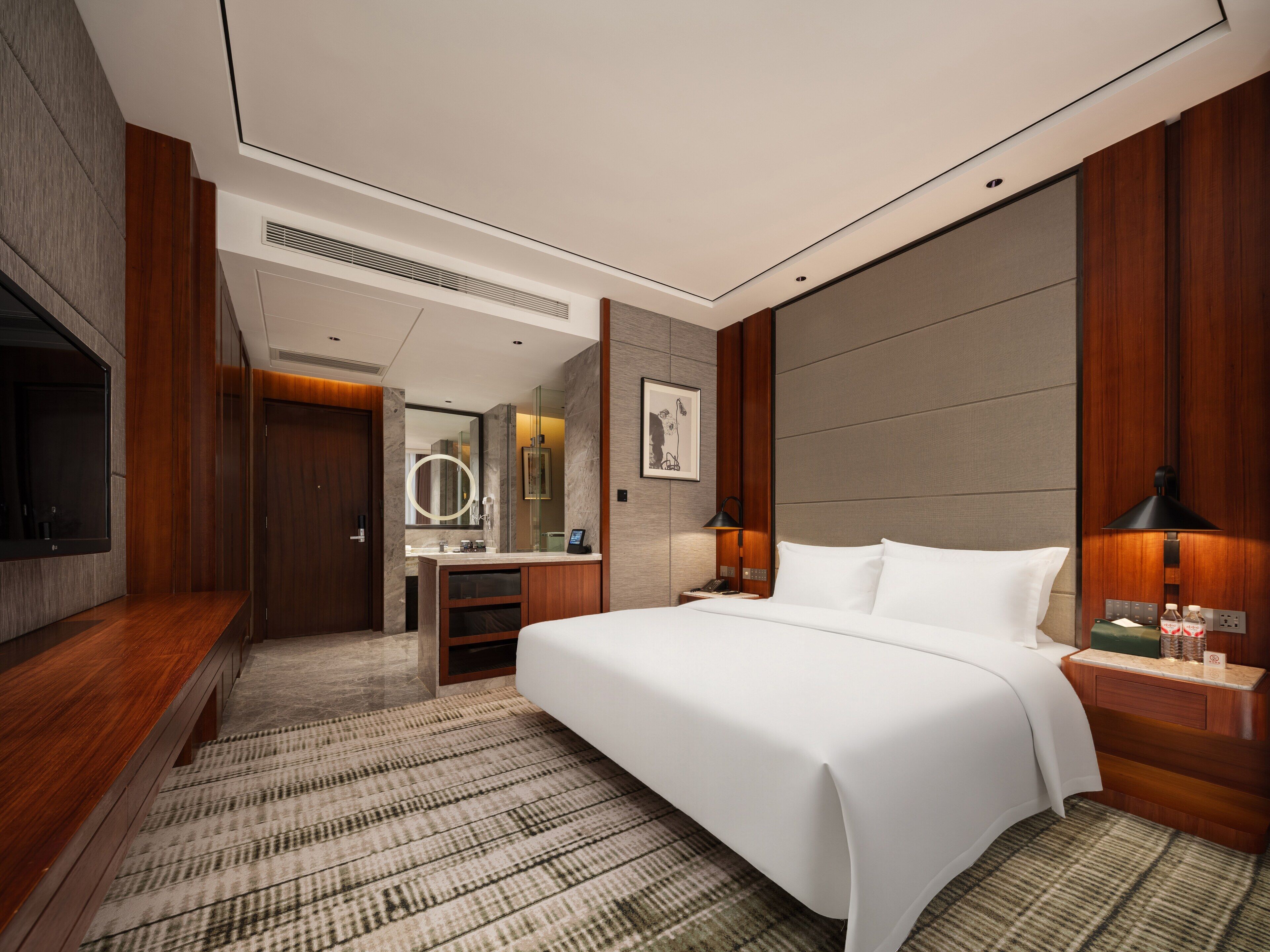 Down duvets, in-room safe, blackout curtains, iron/ironing board