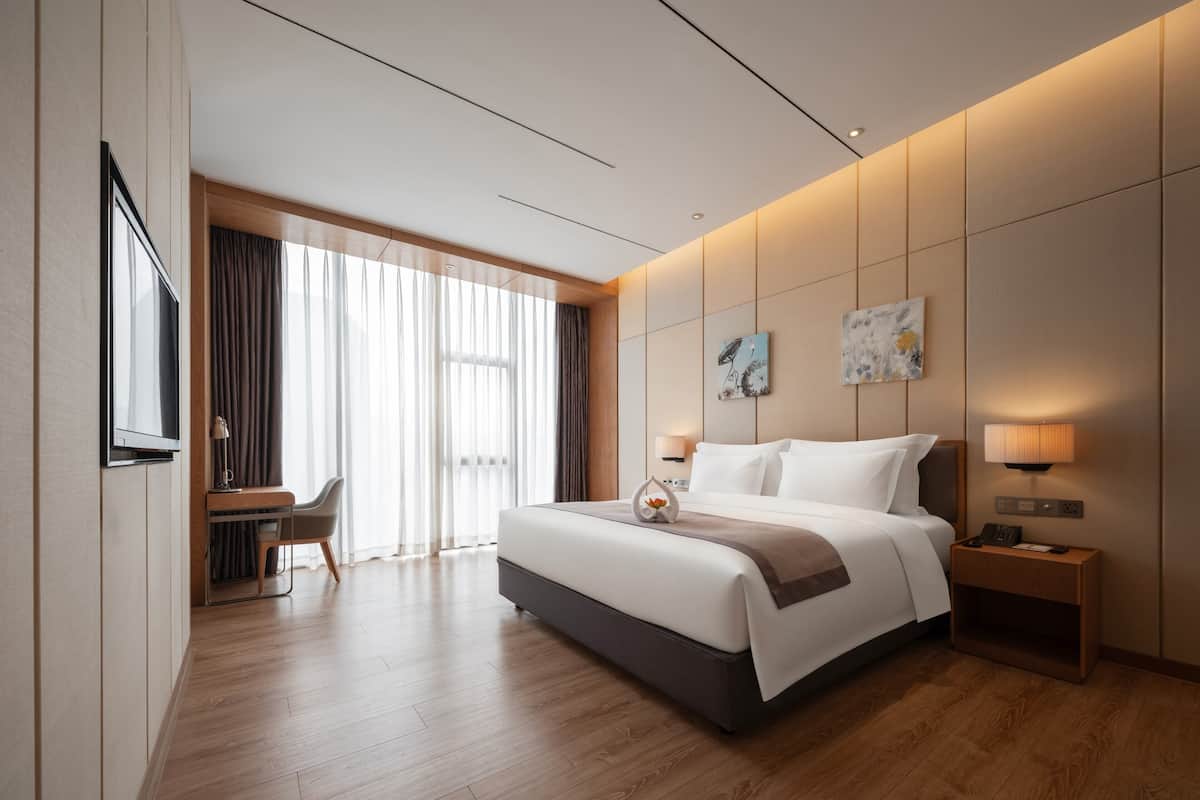 Suite Deluxe | Edredones de plumas, caja fuerte, cortinas opacas