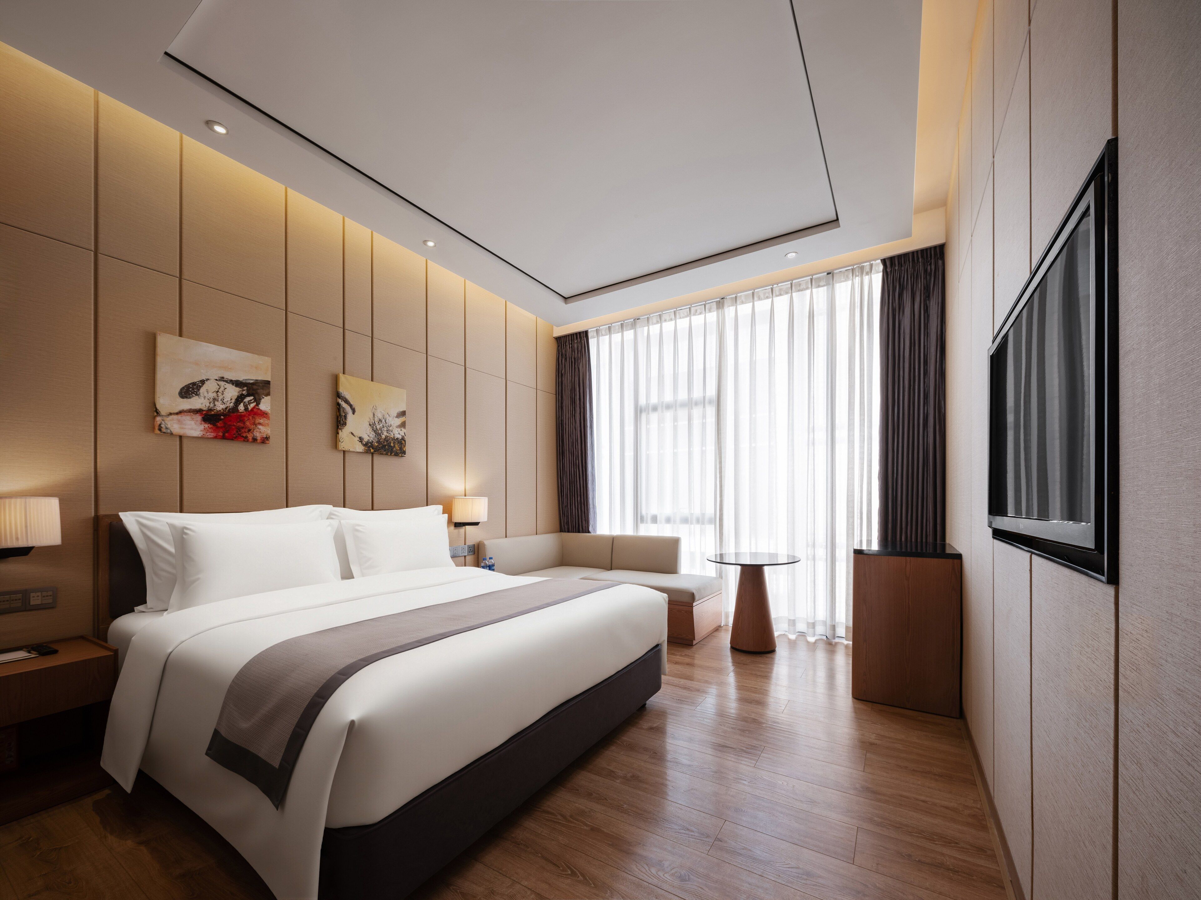 Down duvets, in-room safe, blackout curtains, iron/ironing board