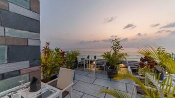 Terrasse sur le toit