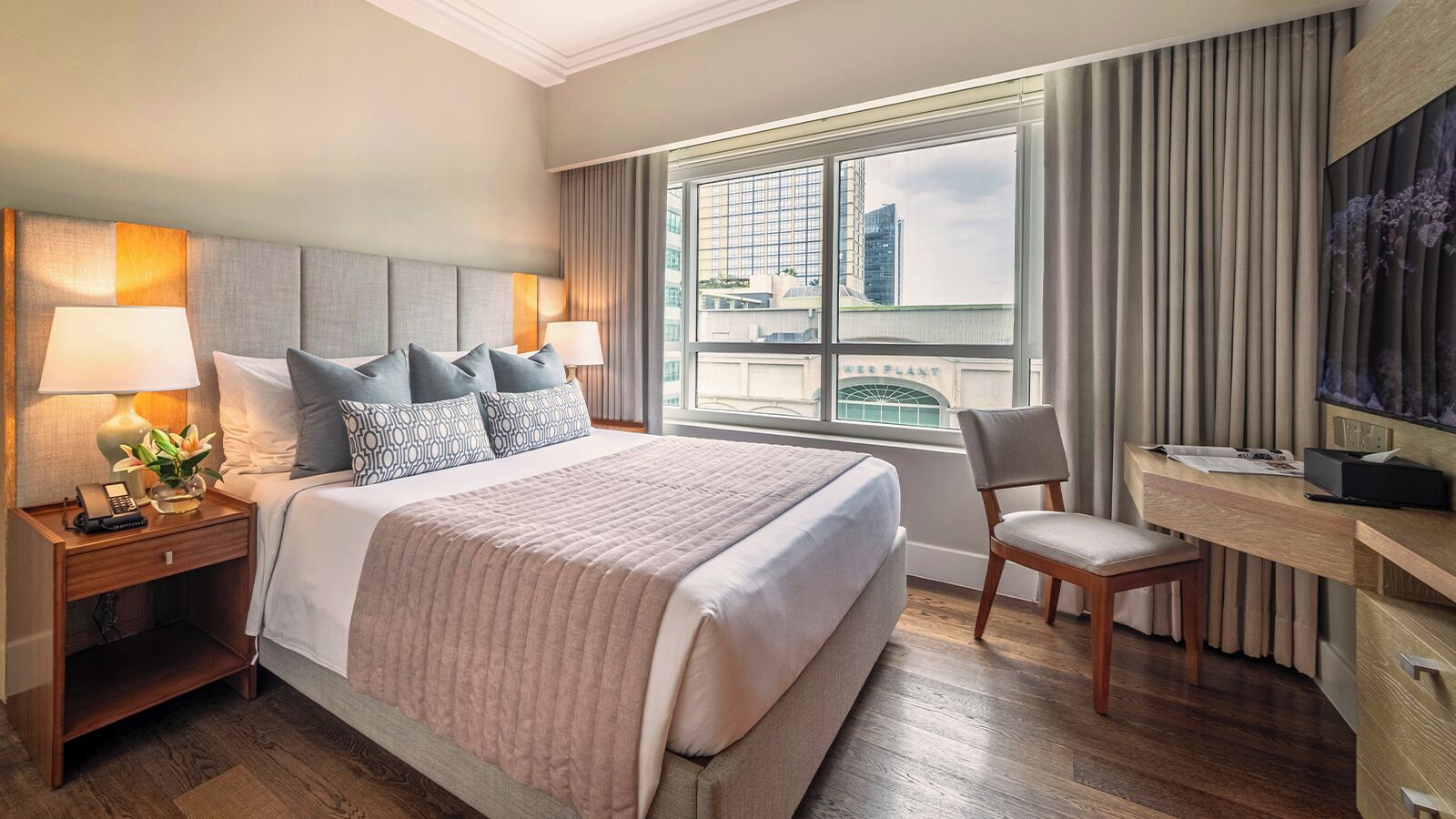 Suite Exécutive, 1 chambre | Literie de qualité supérieure, coffres-forts dans les chambres, bureau