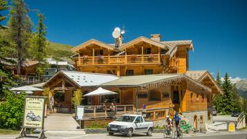 Voorkant van accommodatie