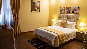 Minibar, in-room safe, rollaway beds, free WiFi