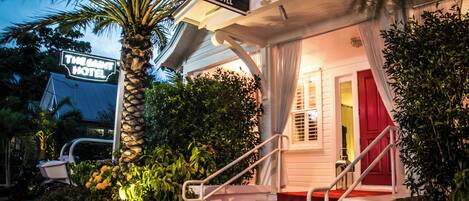 Blick von der Unterkunft