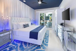 Room, 1 King Bed | Bathroom | Designer toiletries, hair dryer, bathrobes, towels - The Saint Hotel Key West, Autograph Collection, Adult Only (Key West)