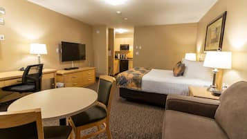 Desk, iron/ironing board, free WiFi, bed sheets