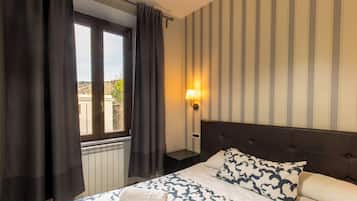 Doppelzimmer | Bettwäsche aus ägyptischer Baumwolle, hochwertige Bettwaren