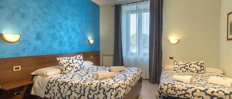 Quadruple Room, City View | 1 bedroom, Egyptian cotton sheets, premium bedding, down duvets