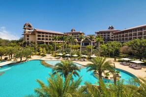 Indoor pool, open 8:00 AM to 10:00 PM, pool umbrellas, pool loungers