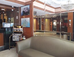 Sala de estar en el lobby