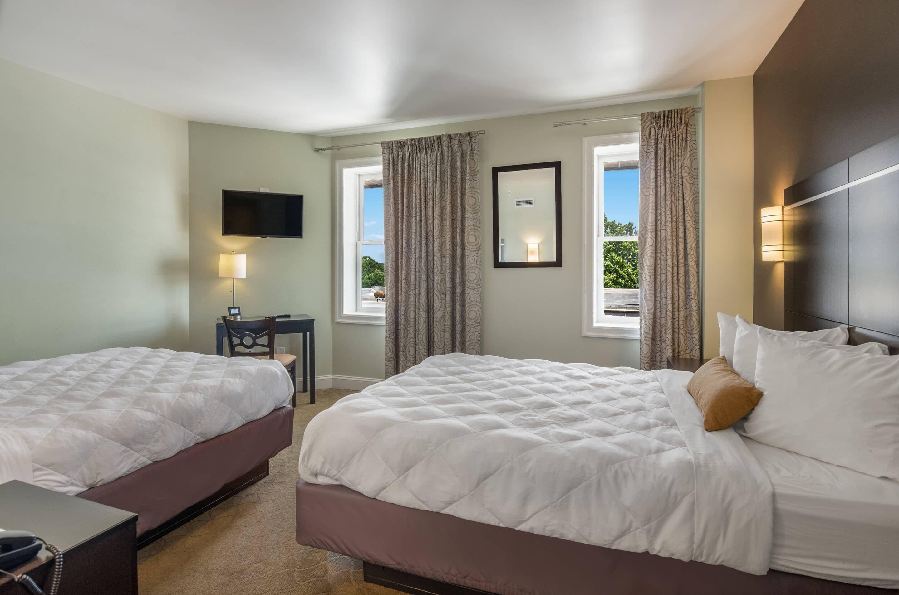 Chambre Standard, 2 grands lits, non-fumeurs | Literie de qualité supérieure, décoration personnalisée