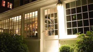 Front of property – evening/night