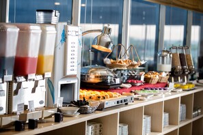 Daily buffet breakfast (IDR 100000 per person)