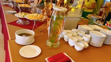 Free daily local cuisine breakfast