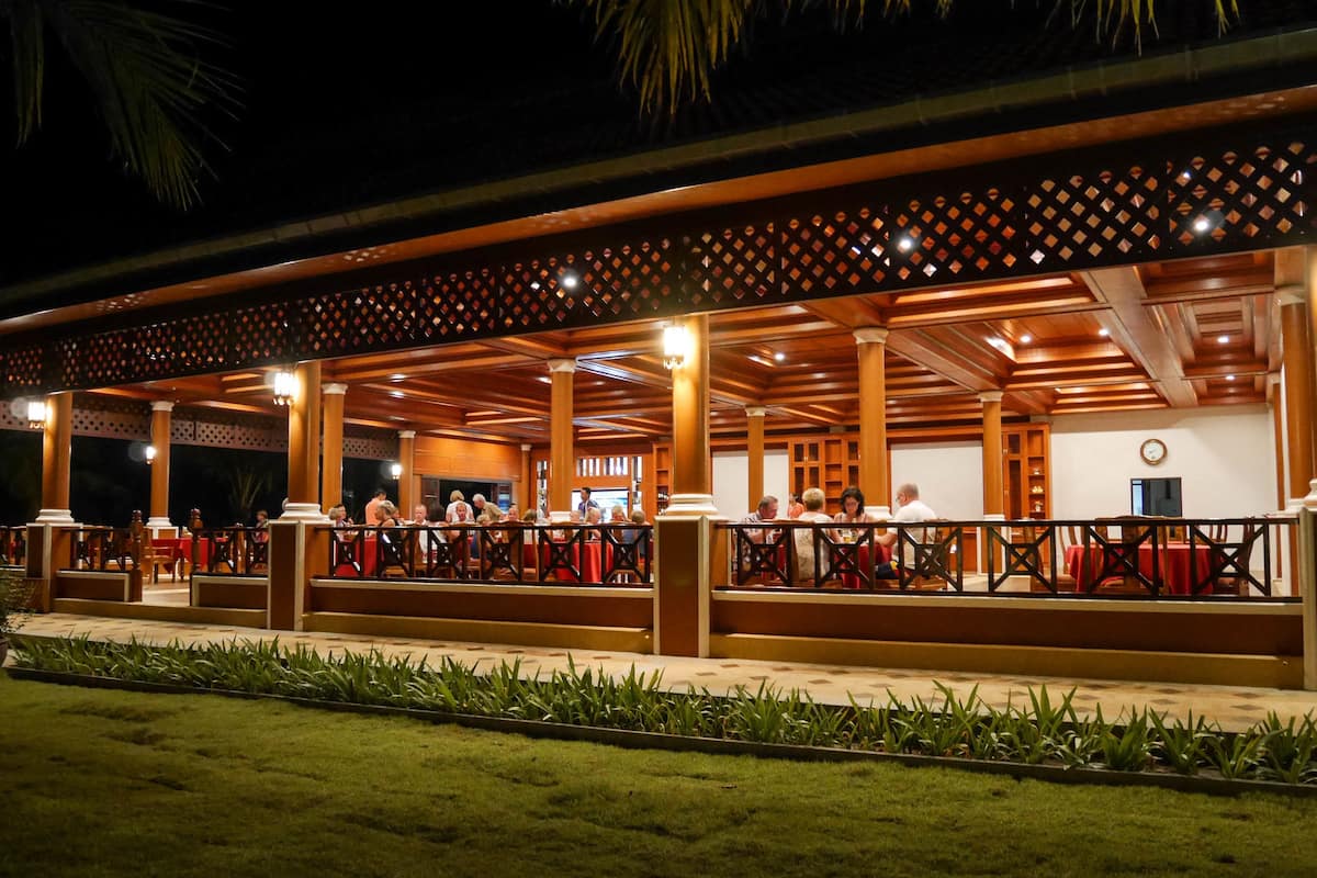 breakfast, lunch, dinner served; thai cuisine, beach views