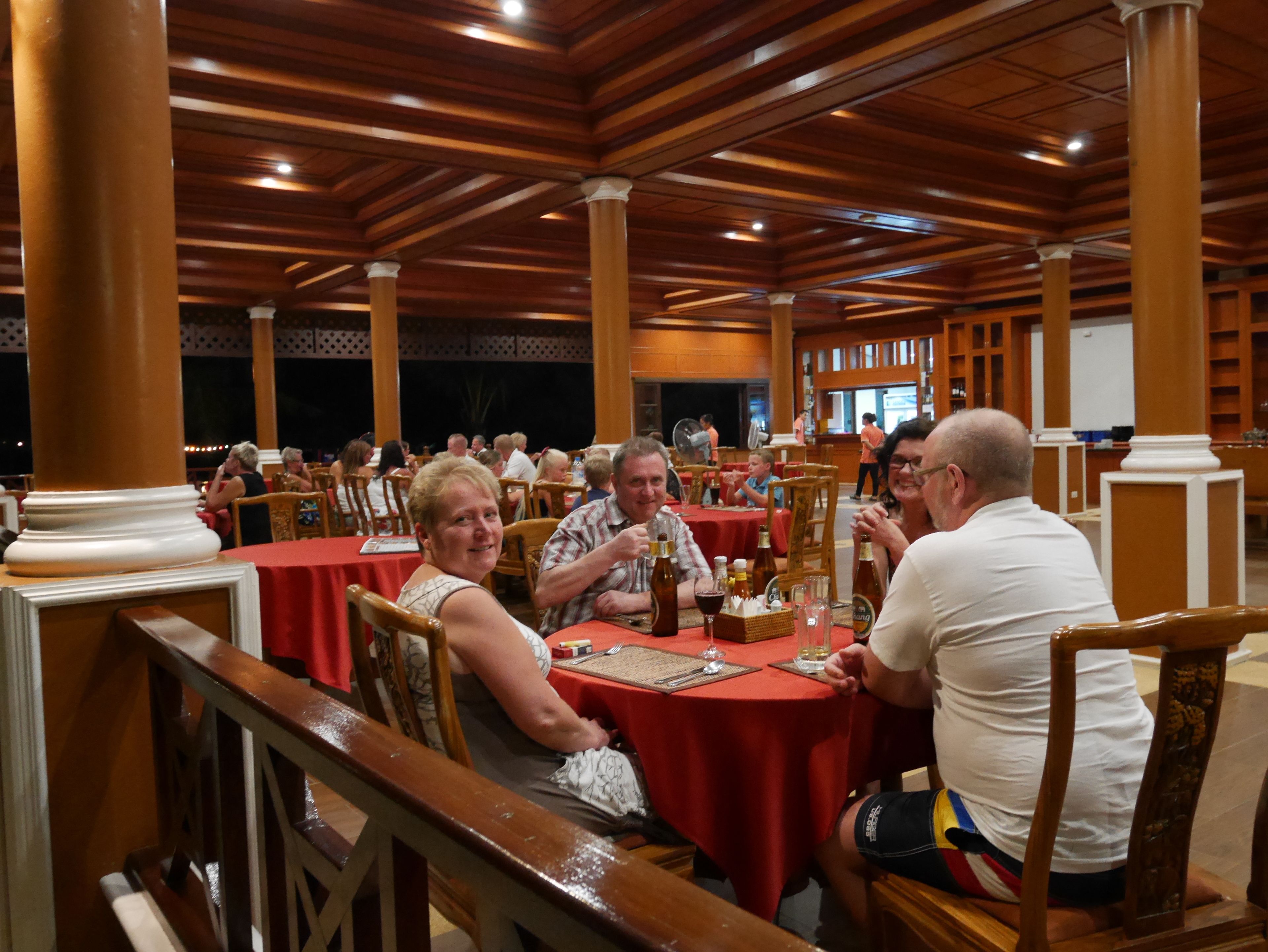 breakfast, lunch, dinner served; thai cuisine, beach views