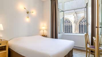 Comfort Double Room | Premium bedding, desk, blackout drapes, iron/ironing board