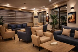 Sala de estar en el lobby