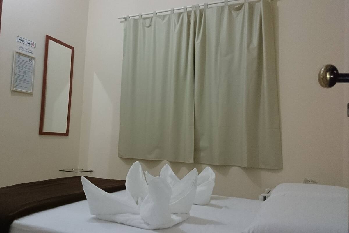 Blackout drapes, WiFi (free)