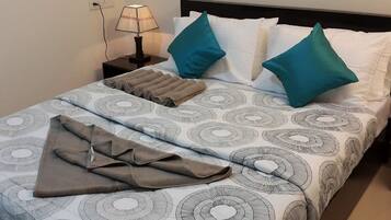 Premium bedding, pillow-top beds, individually furnished, free WiFi