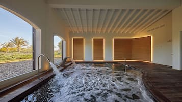 Indoor pool, 2 outdoor pools, open 10:00 AM to 8:00 PM, pool umbrellas
