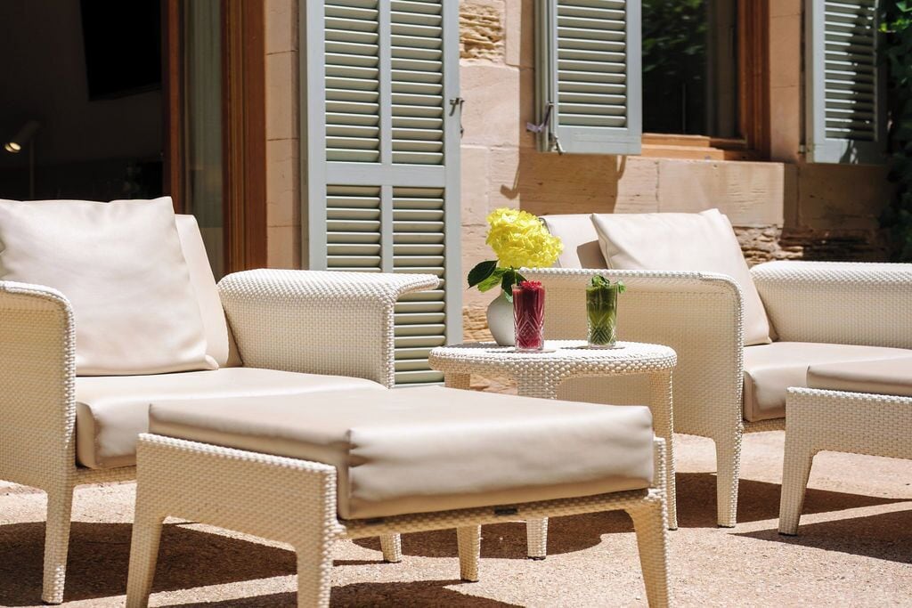 Deluxe tweepersoonskamer, terras | Terras