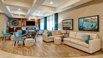 Sala de estar en el lobby