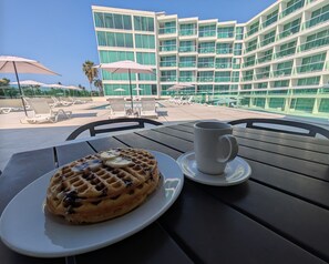 Vista desde la propiedad