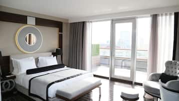 Suite, 1 Doppelbett (Penthouse) | Ausblick vom Zimmer