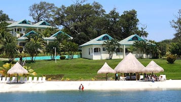 Majoituspaikan julkisivu