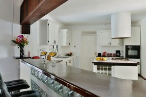 Villa, 4 Bedrooms | Private kitchen | Fridge, microwave - Villa Harmony (Gros Islet)