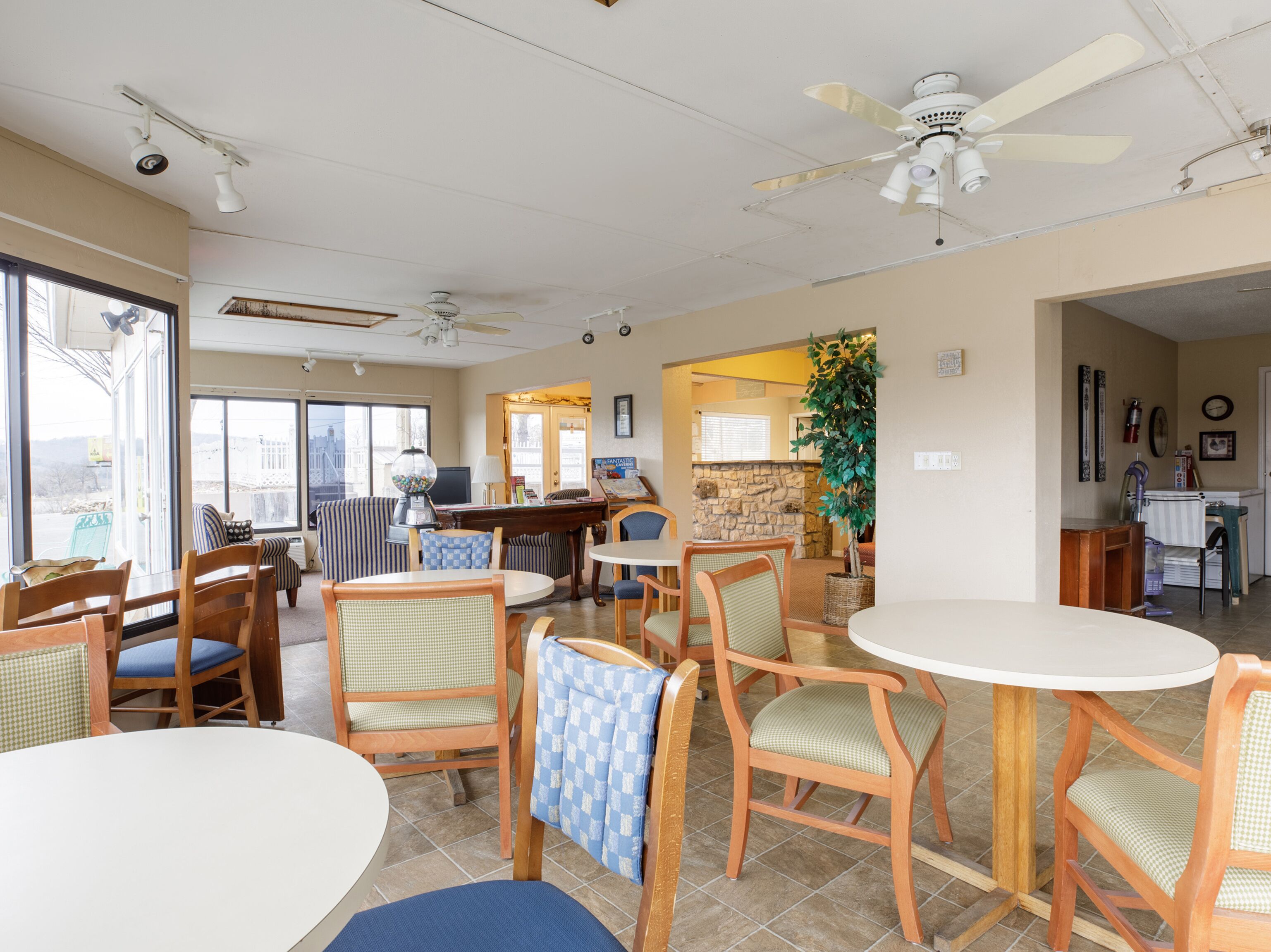 Lobby sitting area
