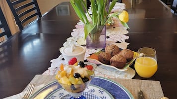 Desayuno completo incluido todos los días