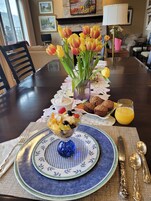 Desayuno completo gratuito y diario