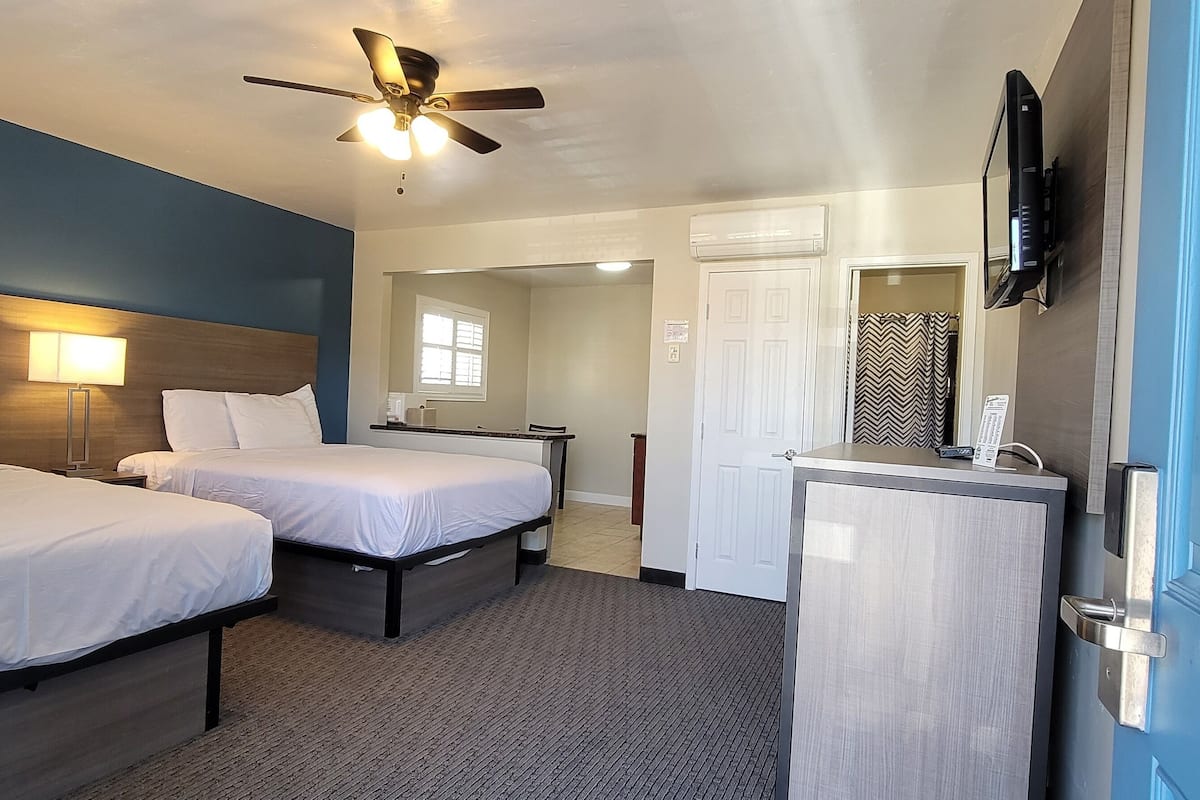 Exclusive Room, 2 Queen Beds | 1 bedroom, Egyptian cotton sheets, premium bedding, Tempur-Pedic beds
