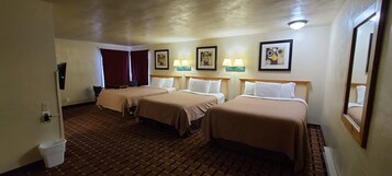 Family Triple Room, Multiple Beds | Desk, free WiFi, bed sheets